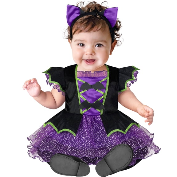 Baby Bat Halloween Costume for Infants, Size 12-18M, by Way to Celebrate