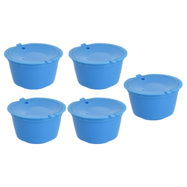 Accesorios para cafeteras, 5 cápsulas de café de 50 ml, cápsulas de café, tazas con cápsulas, funcionalidad inteligente
