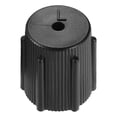 thumbnail image 1 of Unique Bargains 1 pieza ID 0.54 "Tapas de válvula de aire acondicionado automotriz para sistema de aire acondicionado de automóvil Plástico ABS Negro, 1 of 1
