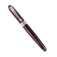 thumbnail image 2 of Jinhao X750 Fountain Pen, Lava Red, Medium Nib With Ink Converter, Silver Trim, Gift Box, 2 of 4