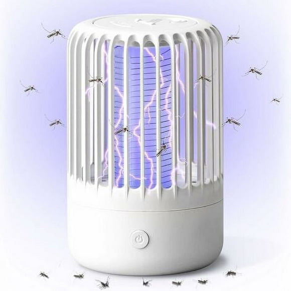 Anti Mosquito Lamp, Electric Fly Repellent, Electric Fly Killer Mosquito Device Repellent Bug Zapper Catcher, Powerful 360° Anti-Pest Traps for Indoors and Outdoors
