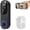 Black, variant on Smart Wireless Video Doorbell Camera with Two-Way Audio, Night Vision, Cloud Storage, AI Motion Detection