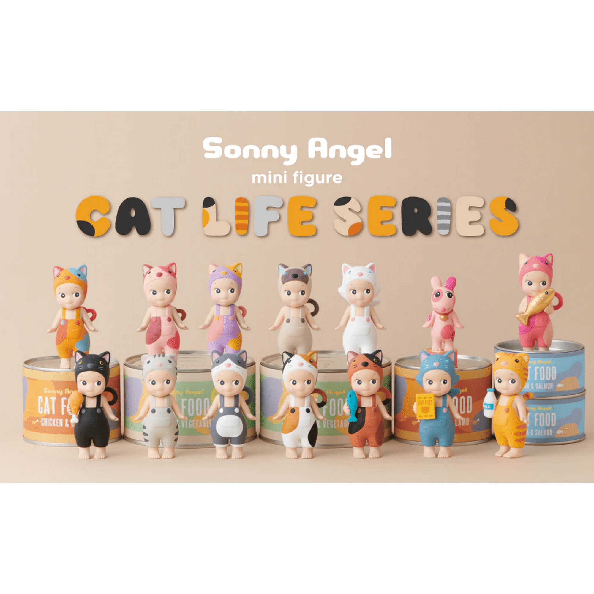 Sonny Angel Cat Life Blind Box Confirmed style Genuine Cute