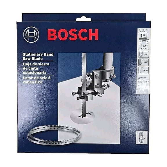 Bosch BS9312-18MA Band Saw Blade 93-1/2" x 3/8" 18 TPI High Speed Steel for Soft Metals