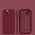 thumbnail image 2 of for iPhone 13 Case for Women with Full Camera Lens Protection, Silicone Girly Cute Side Soft Ultra Slim Shockproof Protective Lightweight Phone Cover for iPhone 13, Winered, 2 of 9