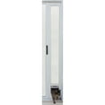 Ideal Modular Aluminum Patio Pet Door Cat Flap, Mill Finish