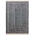 thumbnail image 1 of Casavani Handmade Cotton Rug Hallway Stair Runner Rug Black Area Kilim 4x8 feet, 1 of 5