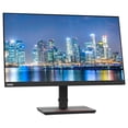 thumbnail image 3 of Lenovo ThinkVision S24e-20 23.8" Full HD 1920 x 1080 WLED LCD Monitor 2-Pack Bundle with Mini Speaker, 250 Nit, FreeSync, HDMI-VGA, Raven Black, & Adjustable Desk Mount Monitor Stand, 3 of 8
