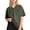 Army Green, variant on Kids Shirts V Neck Short Sleeve Kids Red T Shirt Basic Plain Kids T Shirts 4-5 Years