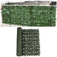 thumbnail image 3 of privacidad de hiedra artificial 19.69''X118.11'' pulgadas Valla que cubre Faux Ivy Vine mi(50x300cm) kusrkot Pantalla de valla de privacidad de hoja, 3 of 7