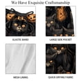 thumbnail image 4 of luoweisi Men's Beach Shorts Quick Dry Swim Trunks with Mesh Lining Halloween Black Cat 2XL, 4 of 5