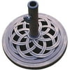 DC America 18" Round Cast Stone Umbrella Base