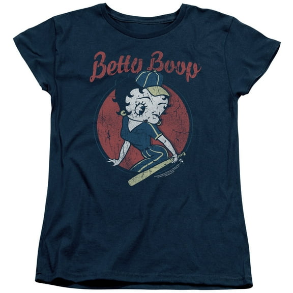 Betty Boop - Team Boop - Women's Short Sleeve Shirt - Large