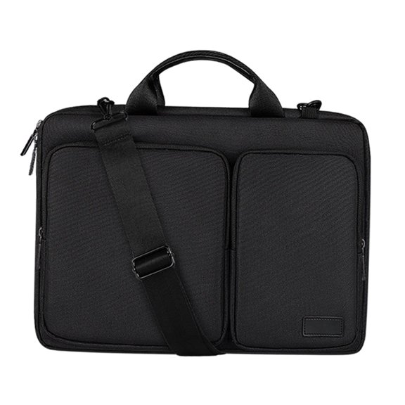 15.6 inch, laptop bag resistant polyester fabric Shoulder Black