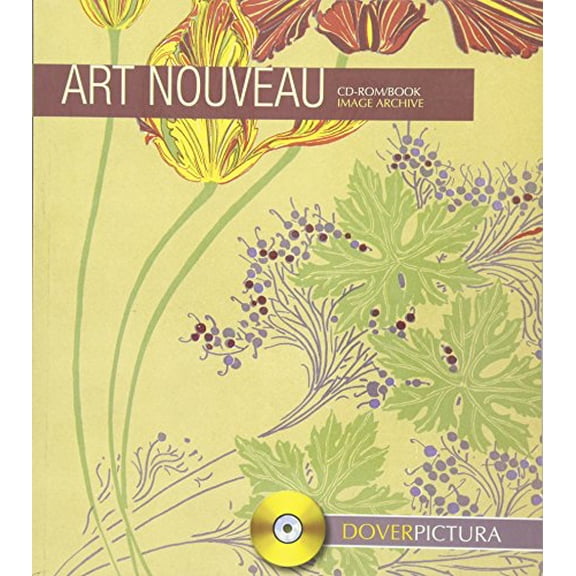 Pre-Owned Art Nouveau [With CDROM] (Paperback) 0486996395 9780486996394