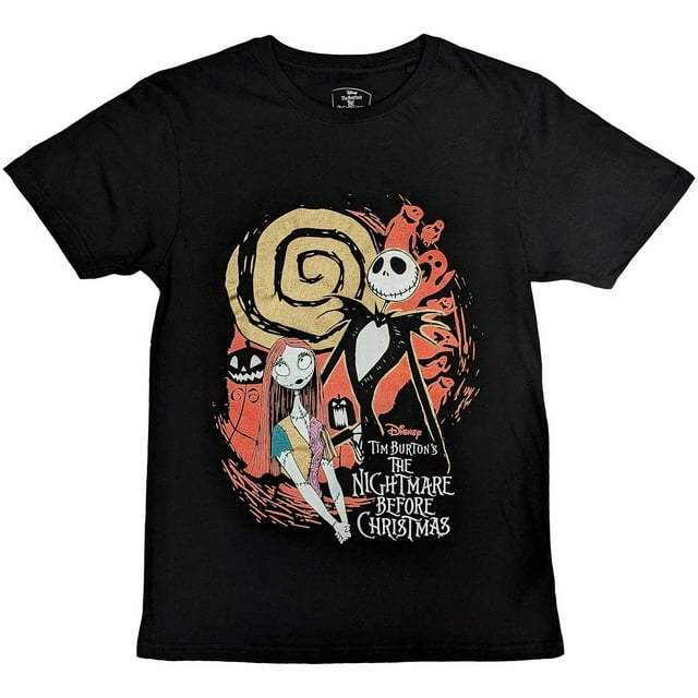 Nightmare Before Christmas Adult Ghost Embellished T-Shirt