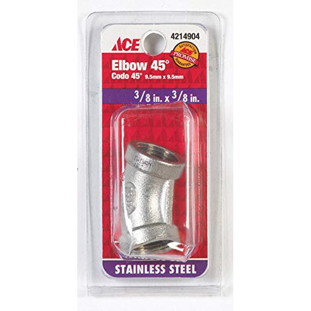 Codo femenino Smith Cooper 45° 1 cm SS