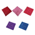 thumbnail image 3 of Ounissouiy 81 unids/caja de flores artificiales hechas a mano simulación ramo de novia fiesta de boda Multicolor decorativo DIY decoraciones de fiesta Artesanía Azul Ounissouiy HA084148-05, 3 of 6