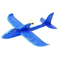 thumbnail image 4 of Juguetes de avión, avión de espuma para lanzar, planeadores de espuma de 2 modos, regalos de cumpleaños para y niñas, juguetes de juegos Azul Hugo Juguetes de avión, 4 of 8