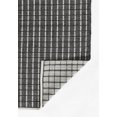 thumbnail image 5 of Novogratz by Momeni Malmo Grid Hand Woven Black Area Rug 2'3" X 8' Runner, 5 of 7