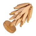 thumbnail image 2 of Juego de manteles individuales y posavasos Bearachild madera de haya, 2 of 6