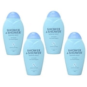 4 Pack - Shower To Shower Absorbent Body Powder Morning Fresh 8 oz Each