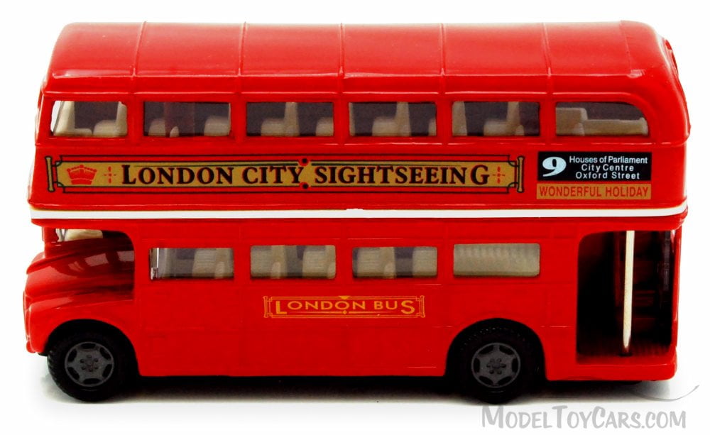 double decker bus toy model