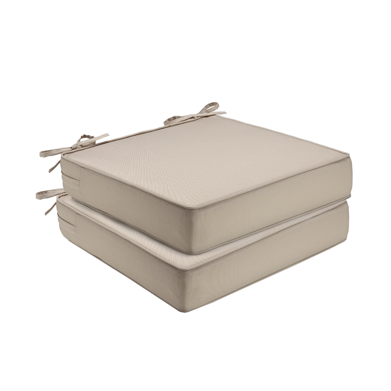 CREATIVE HOBBIES Outdoor Chair Cushions 19x19x4 Inch,Patio Seat