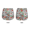 thumbnail image 3 of KLL Roses Mixed Zebra 1 Pattern Shorts Women,Athletic Shorts High Waisted Running Shorts Pocket Sporty Short Gym Elastic Workout Shorts-Large, 3 of 7