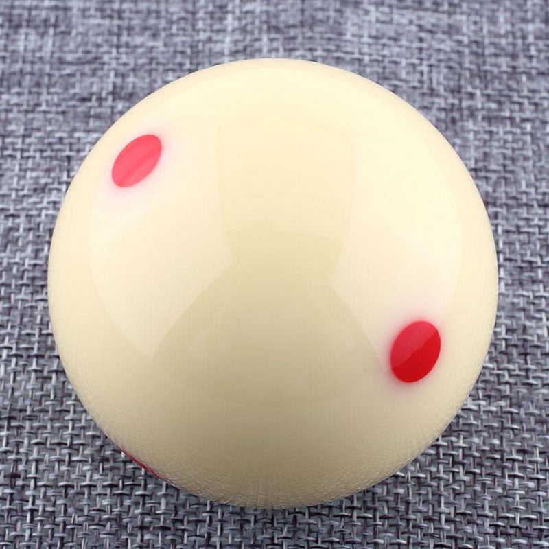 Pro Cue Ball 6 Red Spot Dot Pool Snooker Billiard Table measle match TV balls 