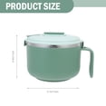 thumbnail image 4 of Shisuyan Stainless Steel Bowl Large Serving Bowl Practical Bowl for Daily Use 1Pcs, 4 of 8