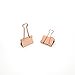 thumbnail image 3 of Nctinystore Binder Clips Mini Metal Clamp Rose Gold ((Mini) 0.6 inch / 15 mm, 40 PCS), 3 of 4