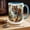 Black, variant on Tiger Coffee Mug Embrace Jungleamp39s Wild Beauty Mug Large Ceramic Mug Ideal Gift for Wil
