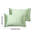 thumbnail image 3 of 2pc 29.13x18.89in Summer Envelope Style Pillowcase Dormitory Bedroom Bedding Product, 3 of 6