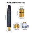 thumbnail image 4 of High Pressure Hose Nozzle, 2026 High Pressure Jet Sweeper Spray Nozzle with Leak-Proof Design, Metal Garden Hose Sprayer for Car Wash Lawn Patio(1PC,Accessories ), 4 of 9