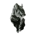 thumbnail image 3 of Estatua de figurita china antigua, artesanía de Feng Shui, adornos de figuras, decoración DIY Preguntas de Laozi, 3 of 9