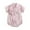 Pink, variant on Mercatoo Baby Girls Summer Romper Jumpsuits Floral Retro Short Sleeve Bodysuit Toddler Girls Jumpsuit Cute Simple Clothes