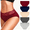 Multicolor2, variant on Gingprous 5pack Womens Lace Trimmed Cotton Bikini Underwear Soft Stretchy Panties Hipster Briefs for Ladies