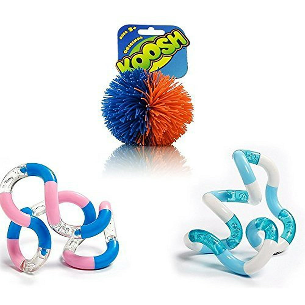 Koosh Ball and Tangle Jr. Classic Sensory Fidget Toy Both The Koosh