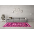 thumbnail image 3 of Ahgly Company Indoor Square Southwestern Pink Country Area Rugs, 8' Square, 3 of 4