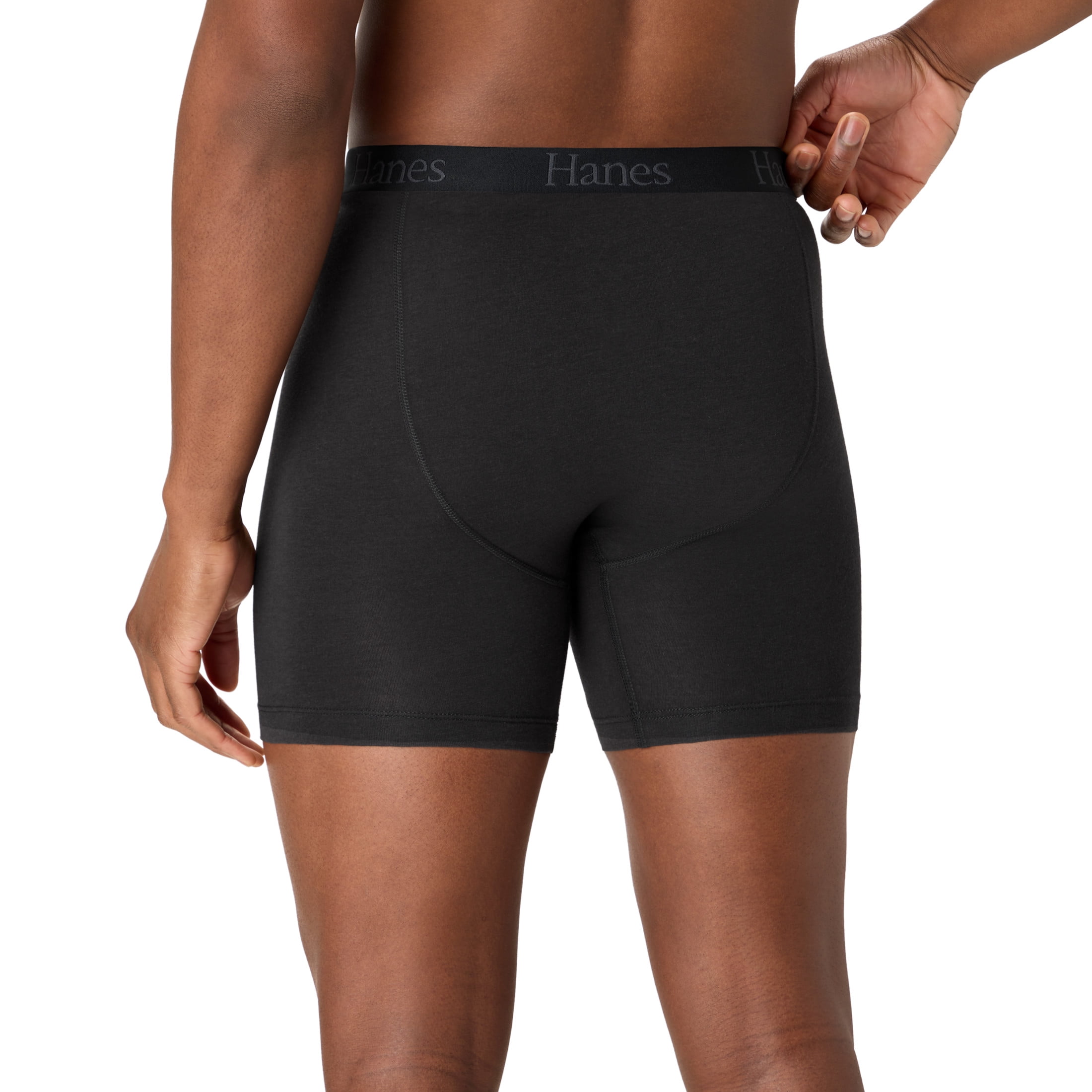 Hanes Mens Underwear Boxer Briefs, 3-Pack, Comfort Flex Fit Total Support Pouch CFFSF3