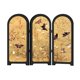thumbnail image 5 of Adorno de pantalla plegable, divisor de mesa pequeño, paisajismo tradicional, pájaros y Estilo C, 5 of 9