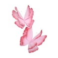 thumbnail image 2 of 2 piezas de decoraciones de mariposas artificiales para fotografía de mariposas artificiales gigantes rosa, 2 of 9
