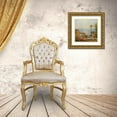 thumbnail image 3 of Obuchovsky, Yury 15x15 Gold Ornate Wood Framed with Double Matting Museum Art Print Titled - Sun coast  on Positano, 3 of 4
