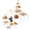 Transparent, variant on 10 PCS Buffet Risers, Large Food Risers for Buffet Table, Food Display Risers for Party, White Acrylic Boxes Dessert Table Display Set, Risers Display Stands (Size 10" 9" 8" 7" 6" 5" 5" 4" 4" 3")