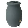 thumbnail image 1 of Algreen Castilla 50 Gallon Plastic Rain Water Collection Barrel, Brownstone, 1 of 1