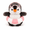 Pink, variant on Hawaiian Penguin Plush Toy, 7.9 Inch Summer Penguin Stuffed Animal with Goggles, Cute Tropical Beach Plushie with Surf Mat or Swim Ring, Soft Penguin Doll for Birthday, Summer Party, Christmas, Holid