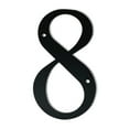 thumbnail image 2 of Wall Decor with Metal Crafted Number 8, Small, Black, 2 of 2