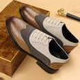 thumbnail image 6 of Men's Summer Casual Solid Color Leather Shoes Soft Sole Business Formal Footwear White,41, 6 of 9