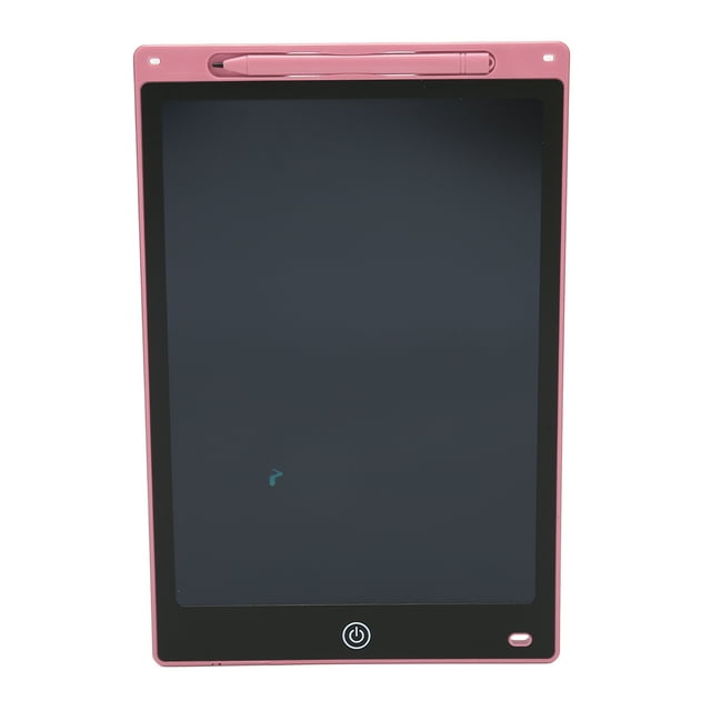 Estink Tablette d'Écriture LCD 12 Pouces Écran Couleur Rose Planche à Dessin Sensible à la Pression